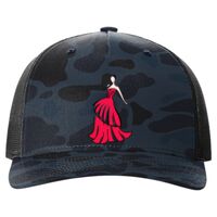 Printed Five-Panel Trucker Cap Thumbnail