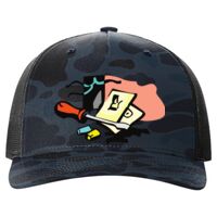 Printed Five-Panel Trucker Cap Thumbnail