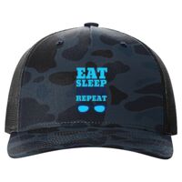 Printed Five-Panel Trucker Cap Thumbnail