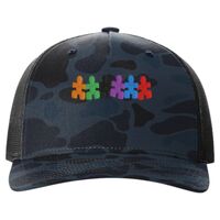 Five-Panel Printed Trucker Cap Thumbnail