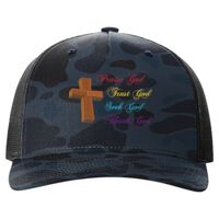 Five-Panel Printed Trucker Cap Thumbnail